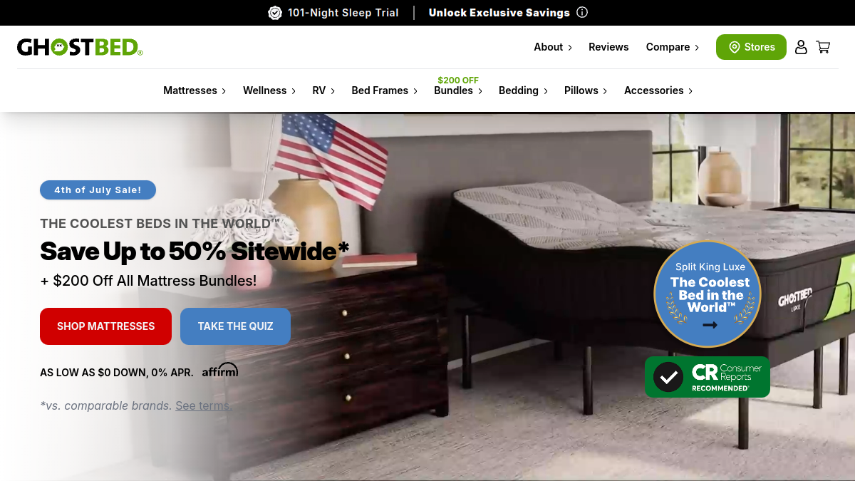 GhostBed project screenshot